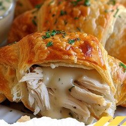 Chicken Stuffed Crescent Rolls
