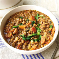 Easy Spinach-lentil Soup