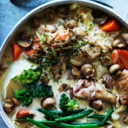 Chicken Veloute Stew Recipe