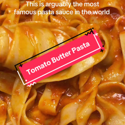 Marcella Hazan's Tomato Butter Pasta Sauce