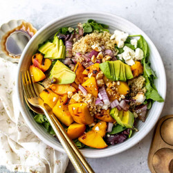 Peach Salad With Feta