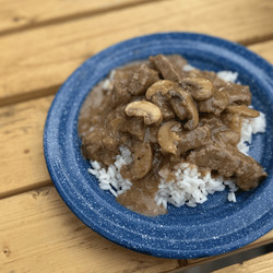 Beef Tips And Rice - Cowboy Kent Rollins