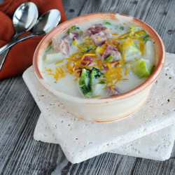 Ham, Corn And Potato Soup
