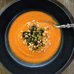 Butternut Squash Soup With Yogurt