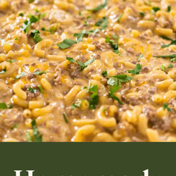 Homemade Hamburger Helper