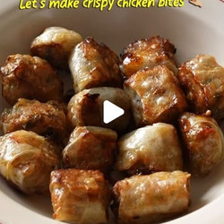 Crispy Chicken Bites easy air fryer apps snacks must
