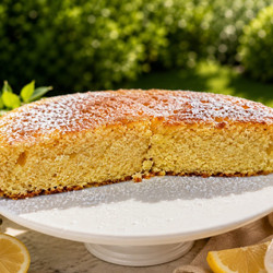 Lemon Olive Oil Cake With Greek Yogurt