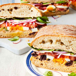 Pan Bagnat (niçoise Salad Sandwich)
