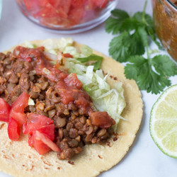 Lentil Walnut Taco Meat