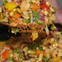 Spicy Chipotle Chicken Dense Bean Salad
