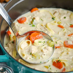 Creamy Chicken Noodle Soup