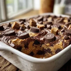 Reese’s Peanut Butter Earthquake Cake