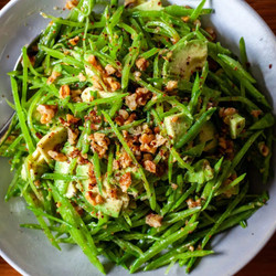 Snow Pea Salad With Avocado