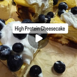 High Protein Cheesecake/blintz/custard