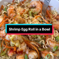 Shrimp Egg Roll In A Bowl