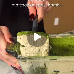 Matcha Earl Grey Tiramisu