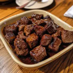 Sweet And Sticky Steak Bites