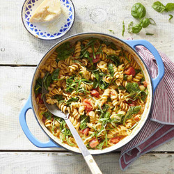 One-pot Tomato Basil Pasta