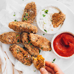 Vegan Potato &amp; Vegetable Croquettes