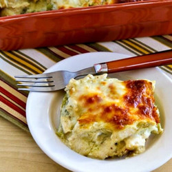 Green Chile And Chicken Mock Enchilada Casserole