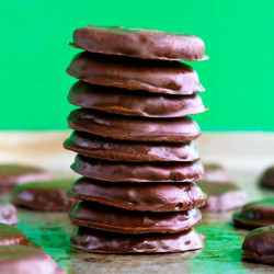 Keto Thin Mint Cookies