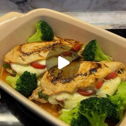 Stuffed Chicken Breast With Spinach And Mozzarella
