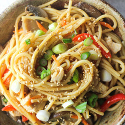 Instant Pot Chicken Lo Mein