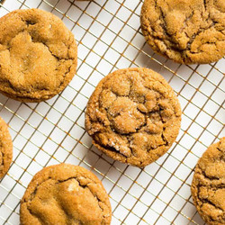 Soft And Chewy Ginger Cookies