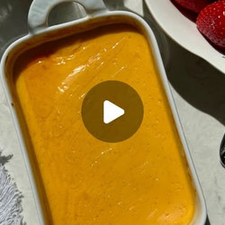 Vanilla Baked Yoghurt