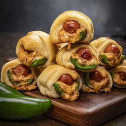 Chili Dog Poppers (in A Blanket)