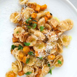 Orecchiette With Butternut Squash, Cinnamon And Mint