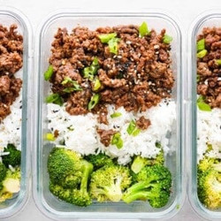 Korean Beef Meal Prep Bowls