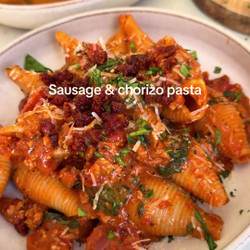 Sausage &amp; Chorizo Pasta