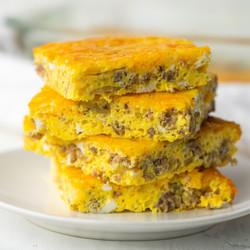 Cheeseburger Breakfast Casserole