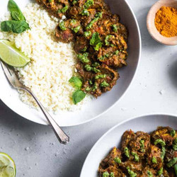 Indian Spiced Chicken With Cashew Cilantro Pesto Recipe