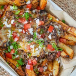 Beef Brisket Loaded Fries