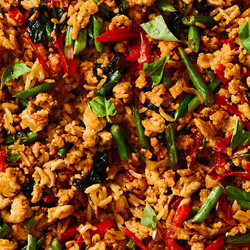One-skillet Creamy Thai Basil Chicken
