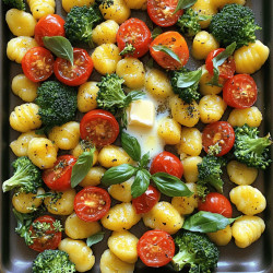 Sheet-pan Garlic Butter Gnocchi