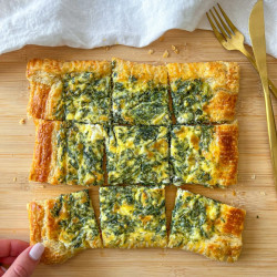 Puff Pastry Spanakopita