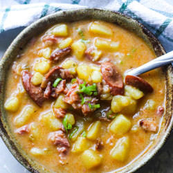 Cajun Potato Soup In Instant Pot