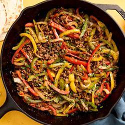 Ground Beef Fajitas Recipe