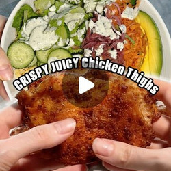 Crispy Chicken Thighs