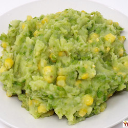 Irio (mashed Potatoes And Peas With Corn)