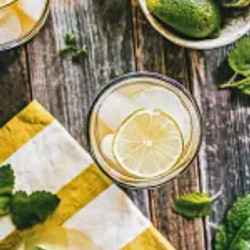 Cucumber Limeade With Mint &amp; Lemon Balm
