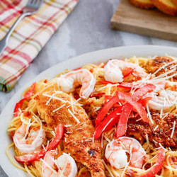 Olive Garden Chicken And Shrimp Carbonara