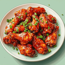 Air Fryer Korean Chicken Wings