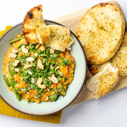 Romige Dahl Met Naan