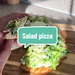 Caesar Salad Pizza