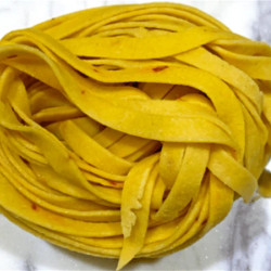 Homemade Saffron Pasta Dough