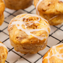 Cinnamon Cottage Cheese Muffins